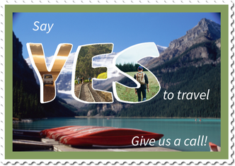 Set YES to travel - destination graphic
